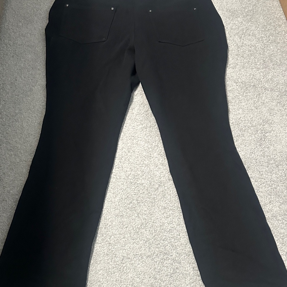 Belle by Kim Gravel Black Flare Pants - Picture 8 of 10